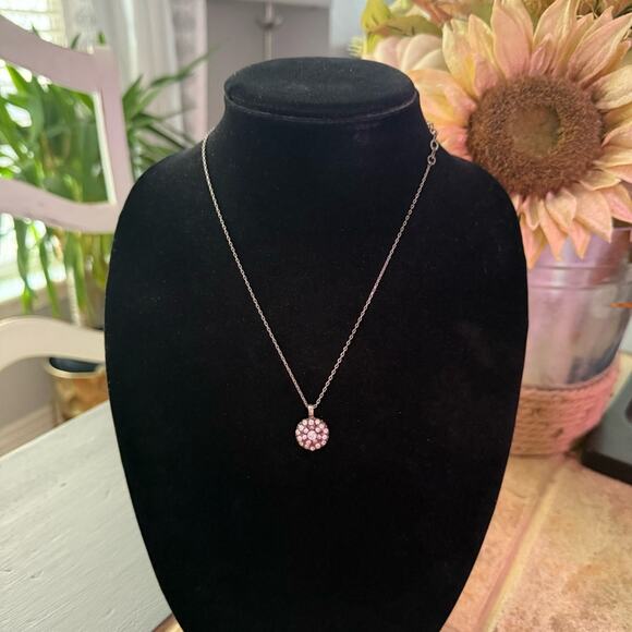 Mariana Crystal Guardian Angel Pendant Necklace - Picture 10 of 10